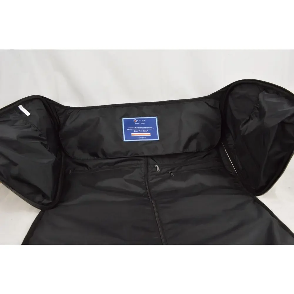 STITCH Golf Ultimate Garment Bag UGB Black 2-in-1 Travel Duffle Shoulder Strap